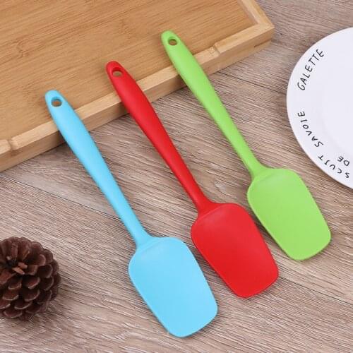 1Pc Silicone Spatula Cake Spatula Scraper Silicone Baking Spatula Batter Dough Scraper Butter Mixer Pastry Baking Tools for Cake