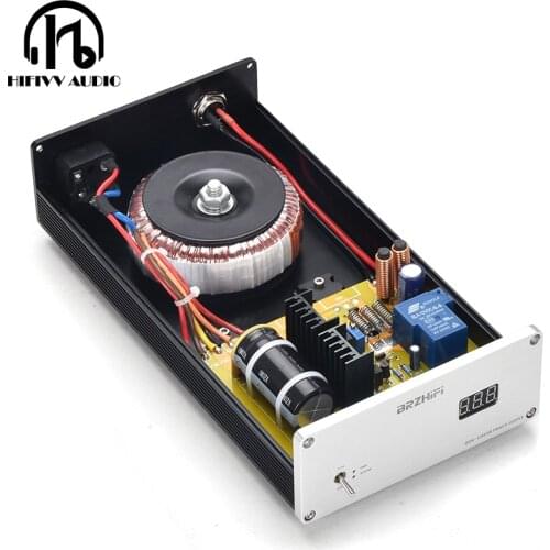 80W 80VA HIFI Ultra-low Noise Linear Power Supply DC linear regulated power supply with protection LPS PSU DC 5V/8V/12V/15V/24V