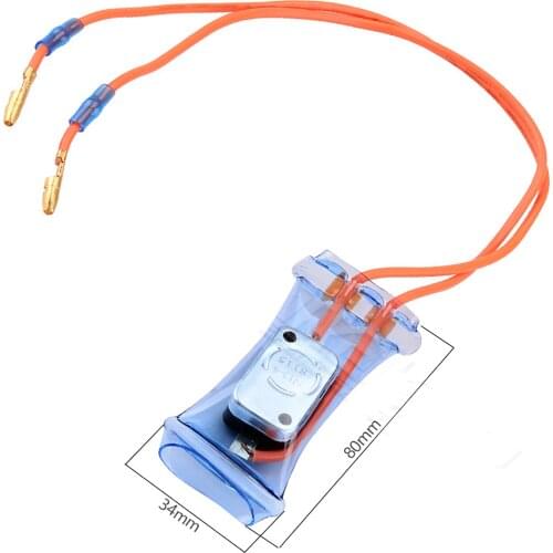 AC 250V 10A-7 Degrees Celsius 2 cables(square) Bimetal Fridges Defroster Thermostat Refrigerator defrost thermostat