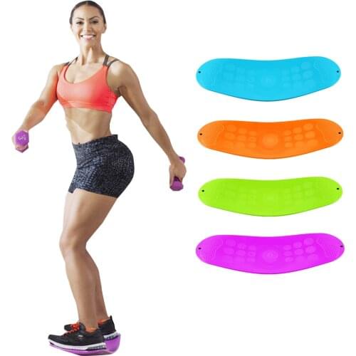 ABS Yoga Twister Balance Board Fitness Waist Wriggling Plate Dance Wobble Borad Disk Pad Gym Home Training Exercise Plate