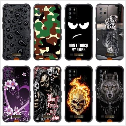 Glossy Silicone Case Protector TPU Bumper Back Cover Phone Funda Custodia Housse Coque for Oukitel WP10 5G 6.67" Smartphone