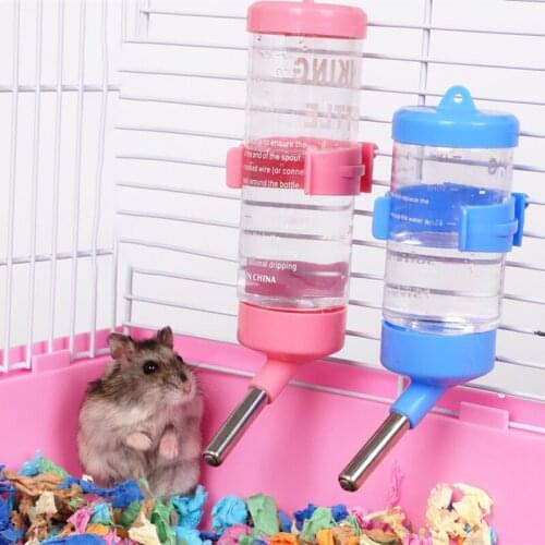 Hamster Water Bottle Small Animal Accessories Automatic Drinking Guinea Pigs Goldthread Bear Chinchilla Pet Drinking Bottles