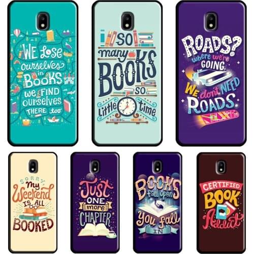 Read More Books For Samsung Galaxy J7 2017 A3 A5 J1 J3 J5 2016 A6 A8 J6 J4 Plus A7 A9 J8 2018 Phone Case