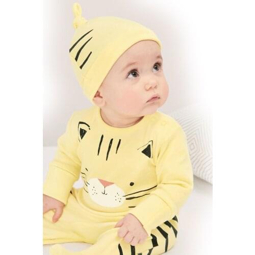 Baby Unisex Sleep & Play, Organic One-Piece Romper-Jumpsuit Pj,Footed Pajams