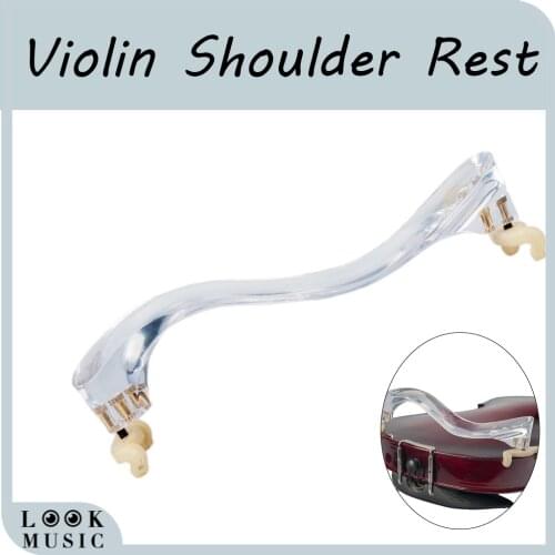 Crystal Violin Shoulder Rest 4/4 3/4 Violin Parts & Accessories