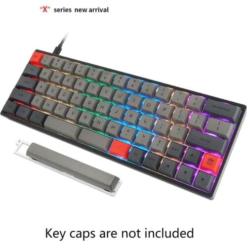 GK64XS Hot Swap Programmable Bluetooth Gaming Mechanical Keyboard Pcb Custom Kits GH60 Desktop Mechanical