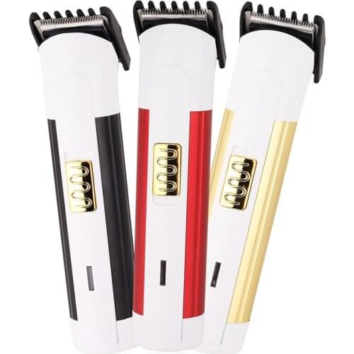 Portable Rechargeable Hair Clipper Electric Cordless Mini Hair Trimmer Hair Cutting Machine Beard Trimer For Men Barber BZ-708