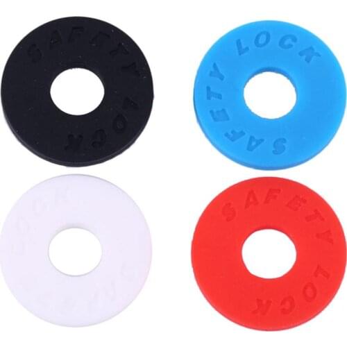 2019 New Solid Color Guitar Strap Anti-Slip Buckle Electric Guitar Anti-Shedding Lock Guitar Tail Nail Guitar Parts Accessories