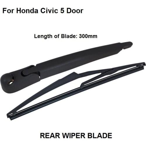REAR HATCHBACK WINDOW WIPER BLADE FOR HONDA CIVIC MK7 5 DOORS 2001-2005 NEW SET