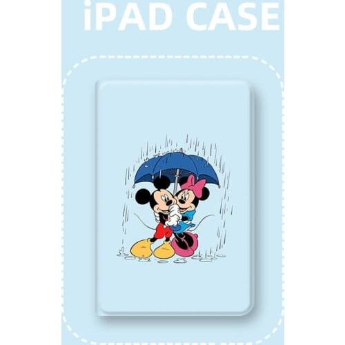 Disney Mickey and Minnie Case For IPad 10.2 2019 IPad 2 3 4 9.7 2017 2018 IPad Air 2 9.7 iPad Pro Tablet Silicone Case