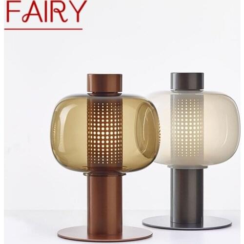 FAIRY Nordic Table Light Contemporary Simple Desk Lamp LED for Home Bed Room Decoration