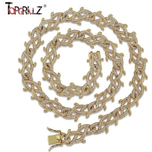 TOPGRILLZ Gold Chokers