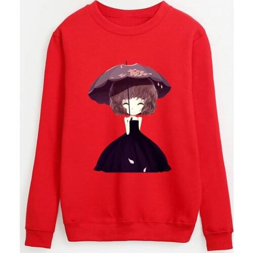 2019 women high quality pullovers clothes sweatshirts long sleeve brand tracksuits Cartoon cute girl womens hoodies fall winter