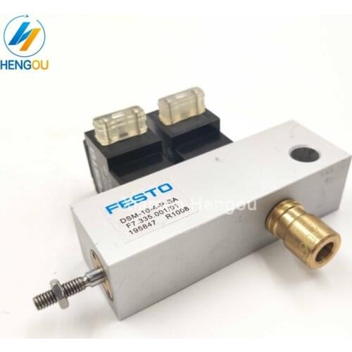 1 Piece F7.335.001 Solenoid valve Copper head FESTO DSM-10-4-9-SA F7.335.001/01 Offset SM102 CD102 printing machine