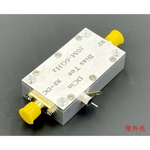 1PC Broadband RF Power Feeder RF DC Block Biaser Power Feed Bias Tee 10MHz-6GHz