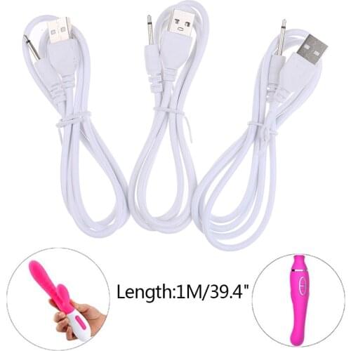1Pc USB Charging Cable Vibrator Cable Cord Sex Products Usb Power Supply Charger