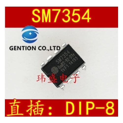 10PCS SM7354 DIP-8 SM7354 chip integrated block in stock 100% new and original