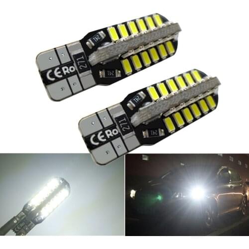 2x Led W5W T10 Car Interior LED Bulb Canbus For Toyota RAV4 Yaris Camry 2007 2008 2009 Corolla Auris Avensis Prius