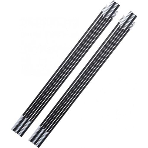2Pcs/Set Tent Rod 3.3M Fiberglass Camping Tent Pole 7mm Tent Supporting Rod Outdoor Camping Canopy Awning Frames Accessory