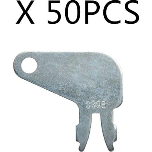 50 PCS 8398 8H5306 8H-5306 New Aftermarket Forked Key For Caterpillar Switch 7N0718 Master Disconnect High Quality