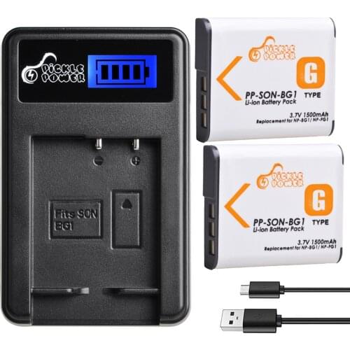 For Sony NP-BG1 NP-FG1 Battery 1500mAh for Sony Cyber-Shot DSC-H3 H7 H9 H10 H20 H50 H55 H70 DSC-W120 W150 W220 DSC-HX5V HX7V