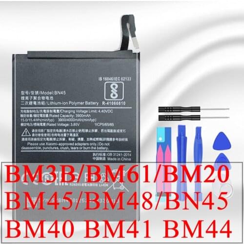 Cell Phone Battery for Xiaomi MIX 2 2S 2 2S 2A M2A Max 2 Note2 for Redmi Note 5 Note 2 Red Rice Note2 Mi Pad 2 Batterij