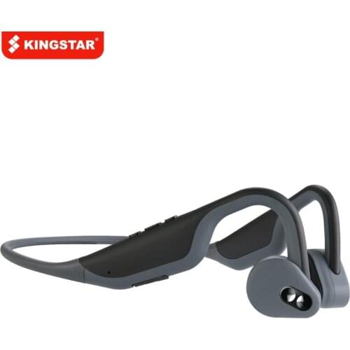 KINGSTAR BH128 Bone Conduction Headphone Wireless Earphone Bluetooth IPX6 Waterproof Outdoor Sports Bass Neckband Headset