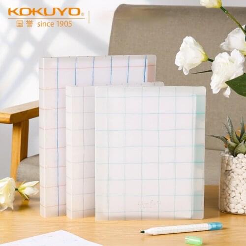 KOKUYO Macaron A5 Loose Leaf Notebook Diary Plan Binder Ring Binder Office School Supplies with 100 Sheets Inner Core