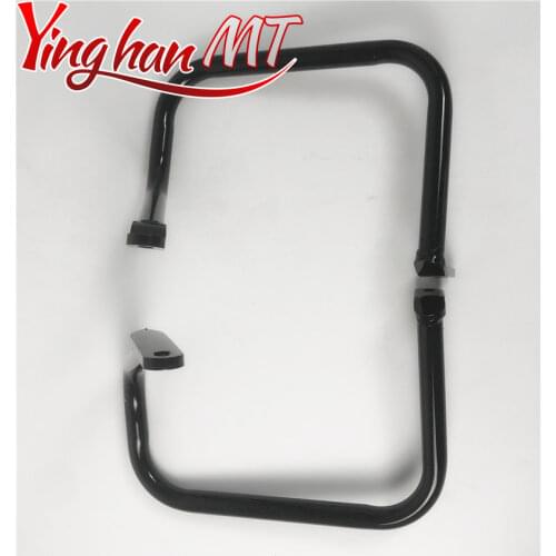 For Harley Softail Heritage Springer FLSTS 1998-2017 Saddlebag Guard Rail Crash Bar