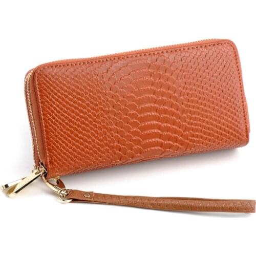 Women Wallets Brand Design High Quality Leather Wallet Female Hasp Fashion Dollar Price Alligator Long Women Wallets And Purses