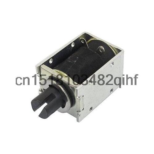 DC 12V 0.83A 5mm Stroke 0.6kg Force Pull Type Solenoid Electromagnet