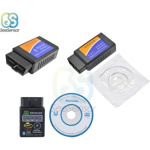 ELM327 Bluetooth/Wifi Diagnostic Scanner OBD2 V1.5 Mini Elm 327 Bluetooth Auto Diagnostic Tool OBDII for Android/IOS/Windows