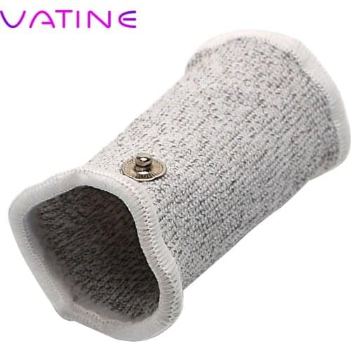 VATINE Electric Shock Medical Sex Toys for Men Therapy Massager Penis Ring Male Masturbation Cock Ring Electro Stimulation