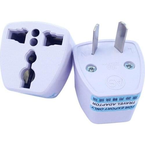 Multifunctional AU to UK US EU Plugs Adaptor Power Converter 2 Pin Socket AUS Travel Adapter Universal