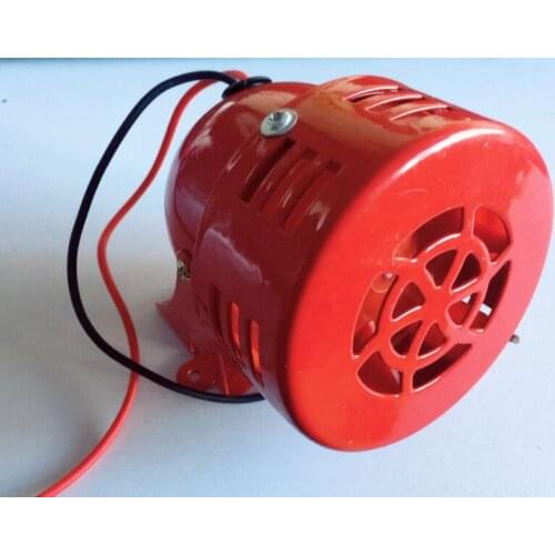 Motor alarm Fire alarm MS-190 120dB metal shell Metal Alarm Buzzer DC12V DC24V
