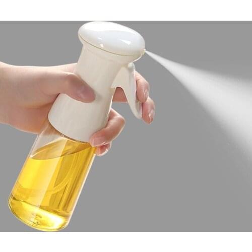 Oil Sprayer Bottle Vinegar Sprayer for Cooking Barbecue BPA FREE Salad Gravy Boats 200ml Plastic Spray Bottle