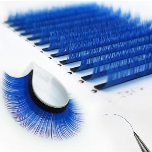 Mix length Color Eyelashes Extension Make up High Quality Soft Natural Synthetic Mink Rainbow Eyelash Cilios Maquiagem