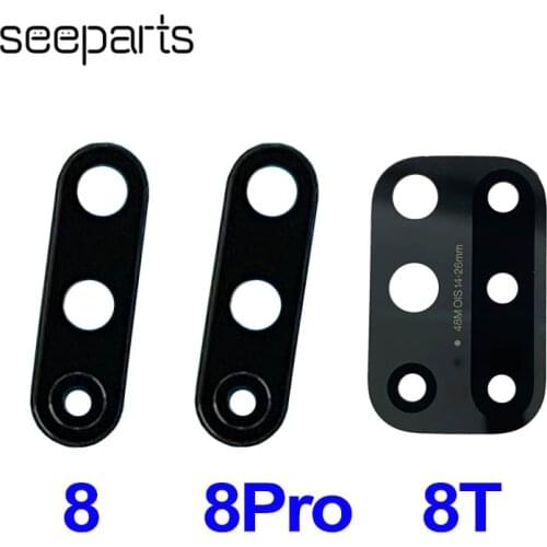 Full New For Oneplus 6 6t 7 8 Pro Camera Lens Glass Replacement For Oneplus 8T Camera Lens Glass 7T Pro Rear Camera Lens Glass