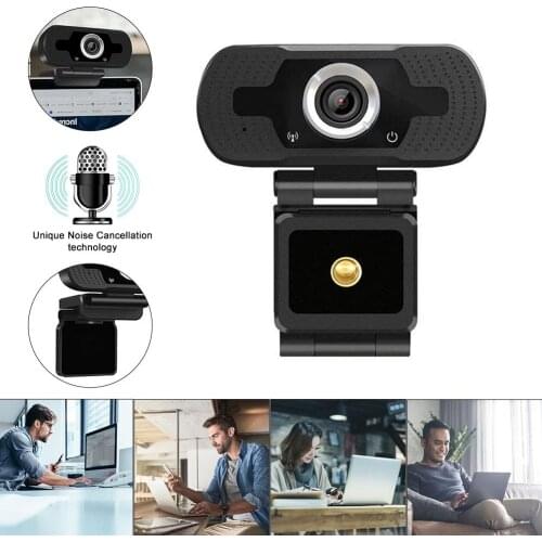 2 Mega Pixel Webcam 1080p HD Web Cam with Microphone USB Camera for Computer Video Conferencing Online Teaching Dropshipping