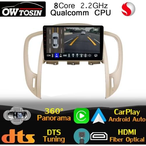 Qualcomm 8Core Android For Buick LaCrosse 2009-2013 Car Media GPS Navi Radio 360 Camera Head Unit CarPlay Auto DTS HIFI DSP HDMI