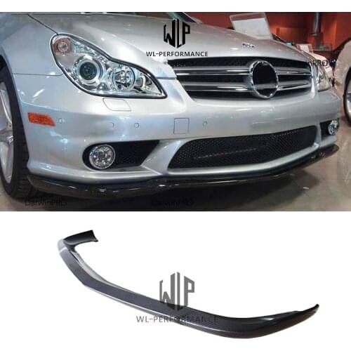 W219 CLS63 High Quality Carbon Fiber Front Lip Splitter Car Styling For Merceders-Benz CLS Class W219 AMG Dedicated 2004-2011