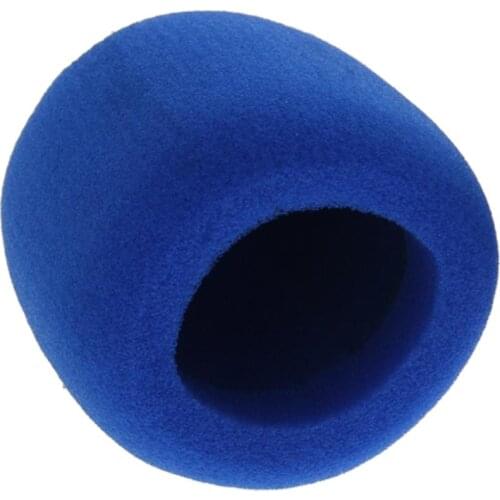Fielect Microphone Foam Cover Diameter 55mm Length 70mm Thickened Blue/White/Green/Orange/Pink Microphone Protection Accessories