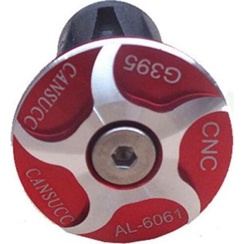 Bar End Plugs 2 Pack Aluminum MTB Road Bike Handlebar End Plugs Bar End Caps