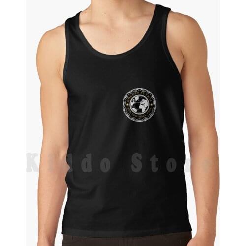 Golden Football Fans Gold-Black Color For Football Lovers-Enjoy-Tank Tops Vest 100% Cotton Calcio Gold And