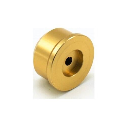 Breeze Audio 1pcs Aluminum knob New diameter 38MM Gold Power amplifier volume knobs aluminum potentiometer knob