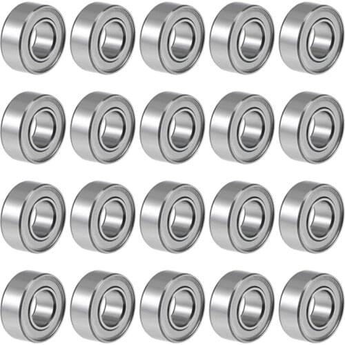 20Pcs bearing steel bearing 6.35x12.7x4.726 double shield R188ZZ bearing