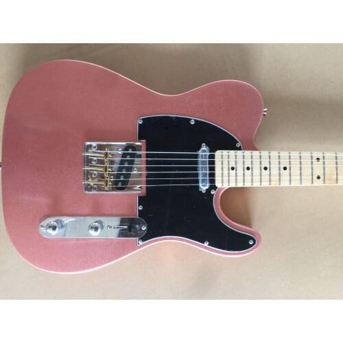 Free delivery / Soft Pink Silver TL high quality / customizable Chinese electric guitar