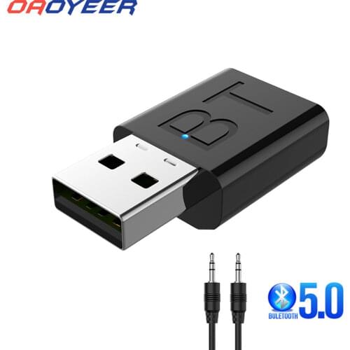 Bluetooth Transmitter Wireless Bluetooth 5.0 Receiver Adapter As HIFI Stereo Audio Headphone Music Adapter For TV Car Speaker