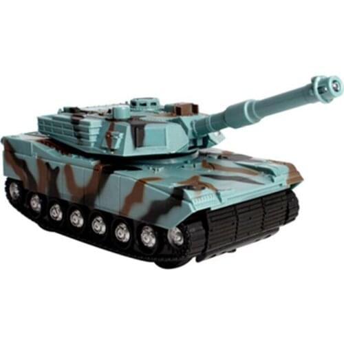 Childrens Electric Remote Control Tank Model Four-Way Sound And Light Toys Charging Wireless Remote Control 360 ° Rotating Toys