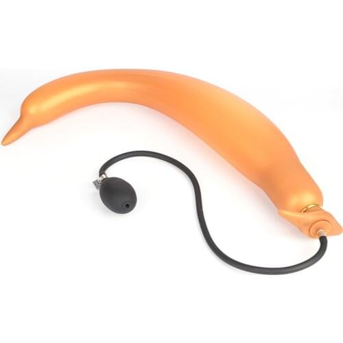 Long Anal Plug Inflatable Butt Ball Large Dildo Pump Prostate Massage Sex Toys For Women Men Gay Vagina Anus Dilator Expander